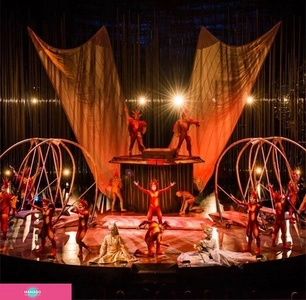 "Cirque du Soleil", легендарный цирк в России