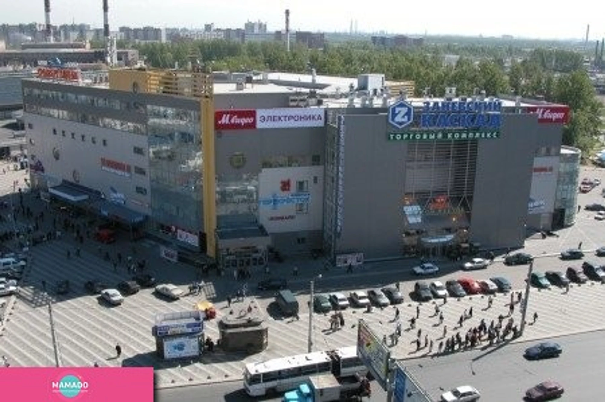 "Заневский каскад", торгово-развлекательный комплекс на Ладожской, СПб