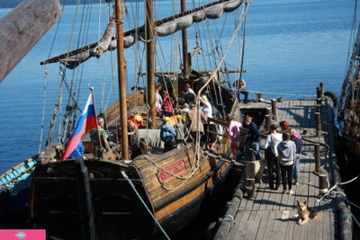 Морской музей клуба "Полярный Одиссей" на территории Морского историко-культурного центра в Петрозаводске 
