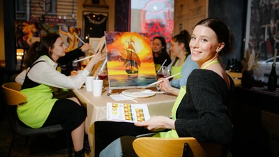 "Painty", арт-вечеринки для компаний от 30 человек в Санкт-Петербурге