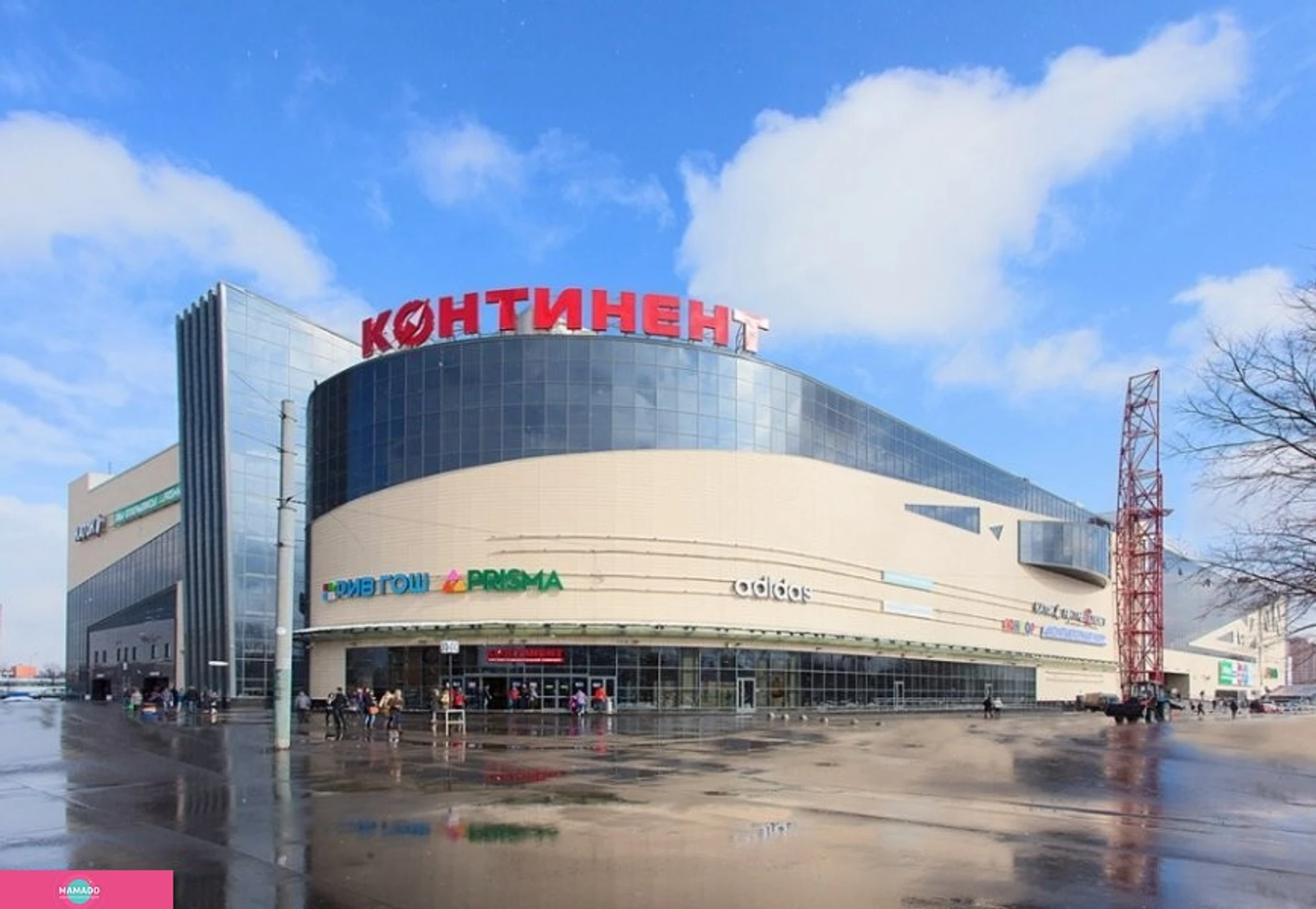 ТРК "Континент" на Бухарестской, торгово-развлекательный комплекс во Фрунзенском районе Петербурга