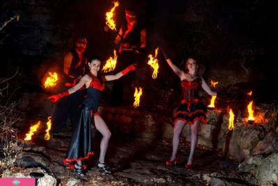 FireDrum, школа огненного танца и светового шоу для подростков от 14 лет и взрослых, Самара