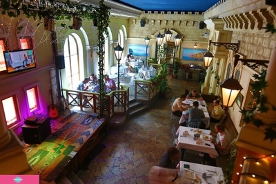 Via Dell' Oliva (Виа Дель Олива), ресторан средиземноморской кухни с детской комнатой на Большой Морской, СПб 