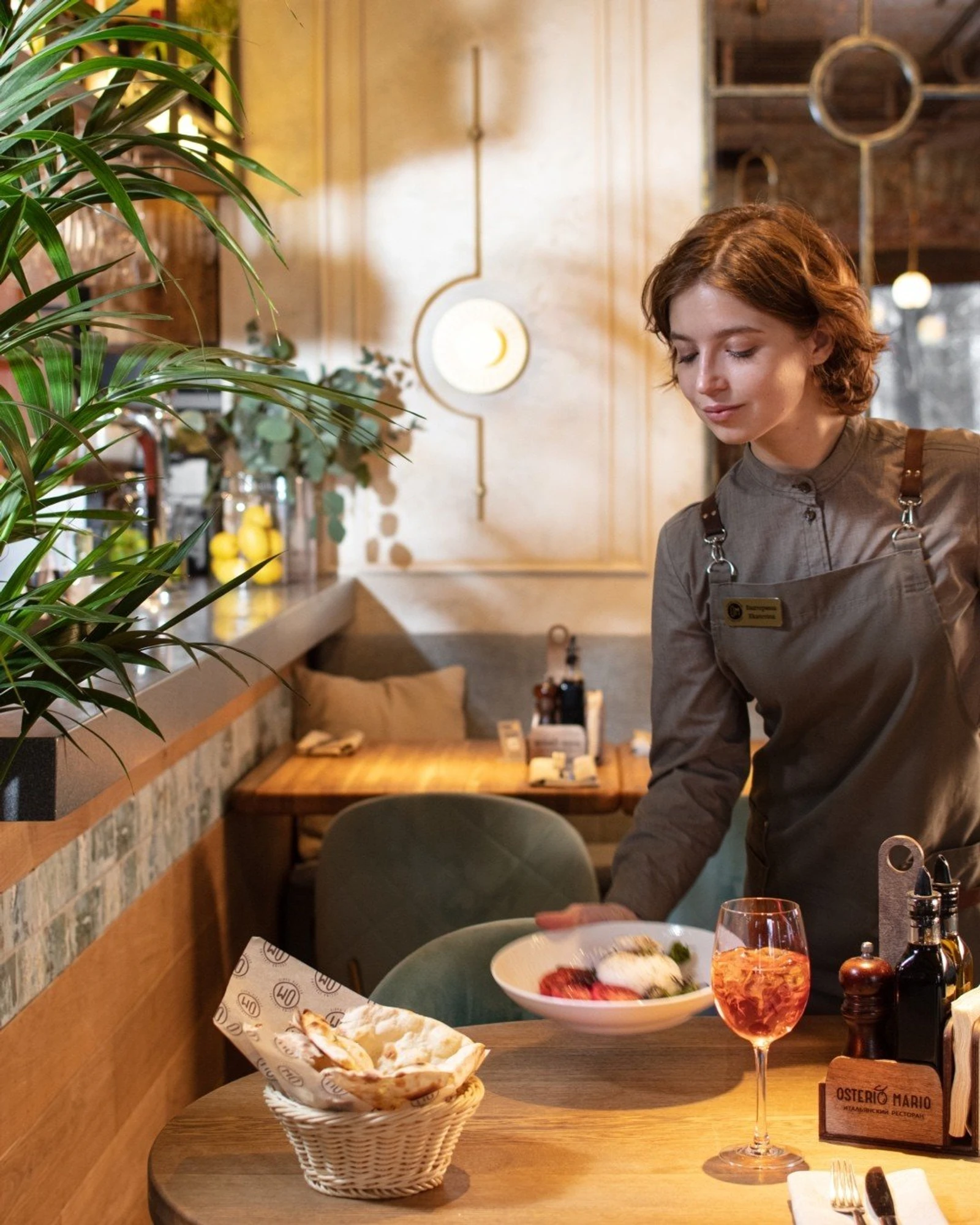 "Osteria Mario", итальянский семейный ресторан с детской комнатой