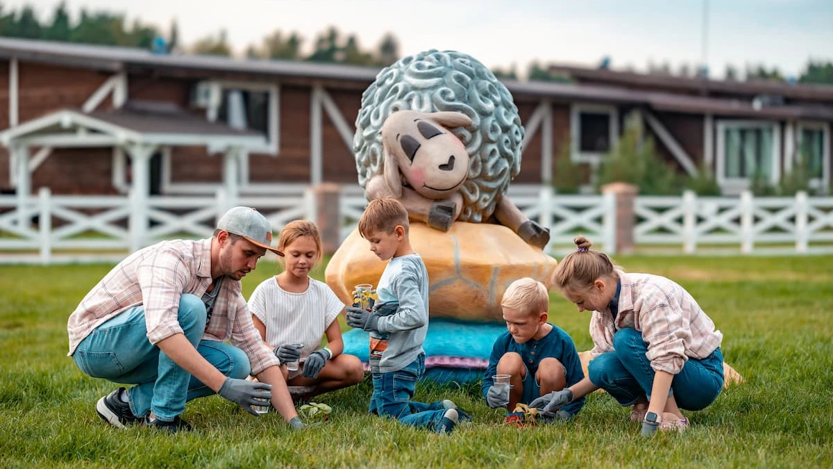 Парк-отель "Horseka Resort", большой загородный отель для отдыха всей семьей
