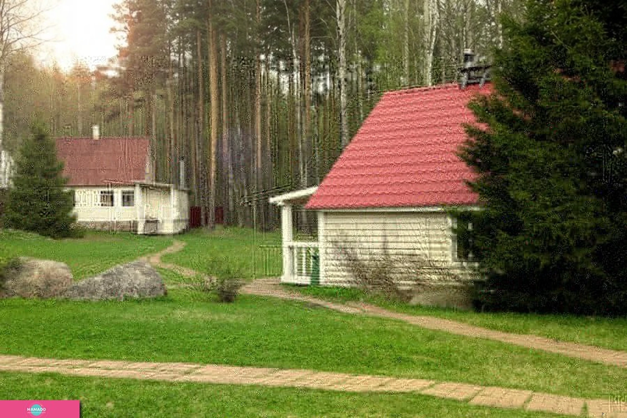 "Архитектурная дача", семейный загородный отдых в Приозерском районе Ленинградской области