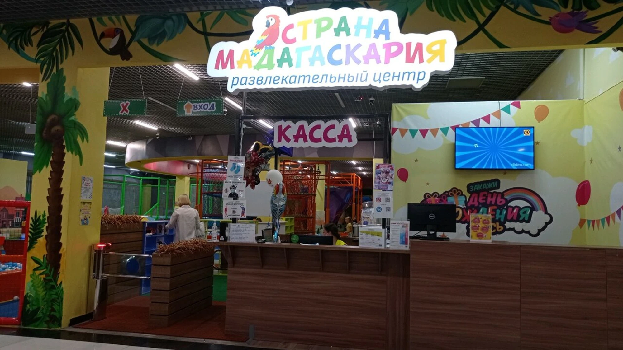 Страна Мадагаскария (Детские игровые залы и площадки)