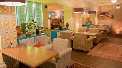 "Кинза-за", ресторан восточной кухни с детcкой комнатой на Родонитовой, Екатеринбург