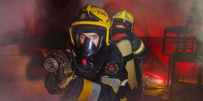 Детский день рождения на пожарном квесте в центре "КлаусКидс Авиапарк"