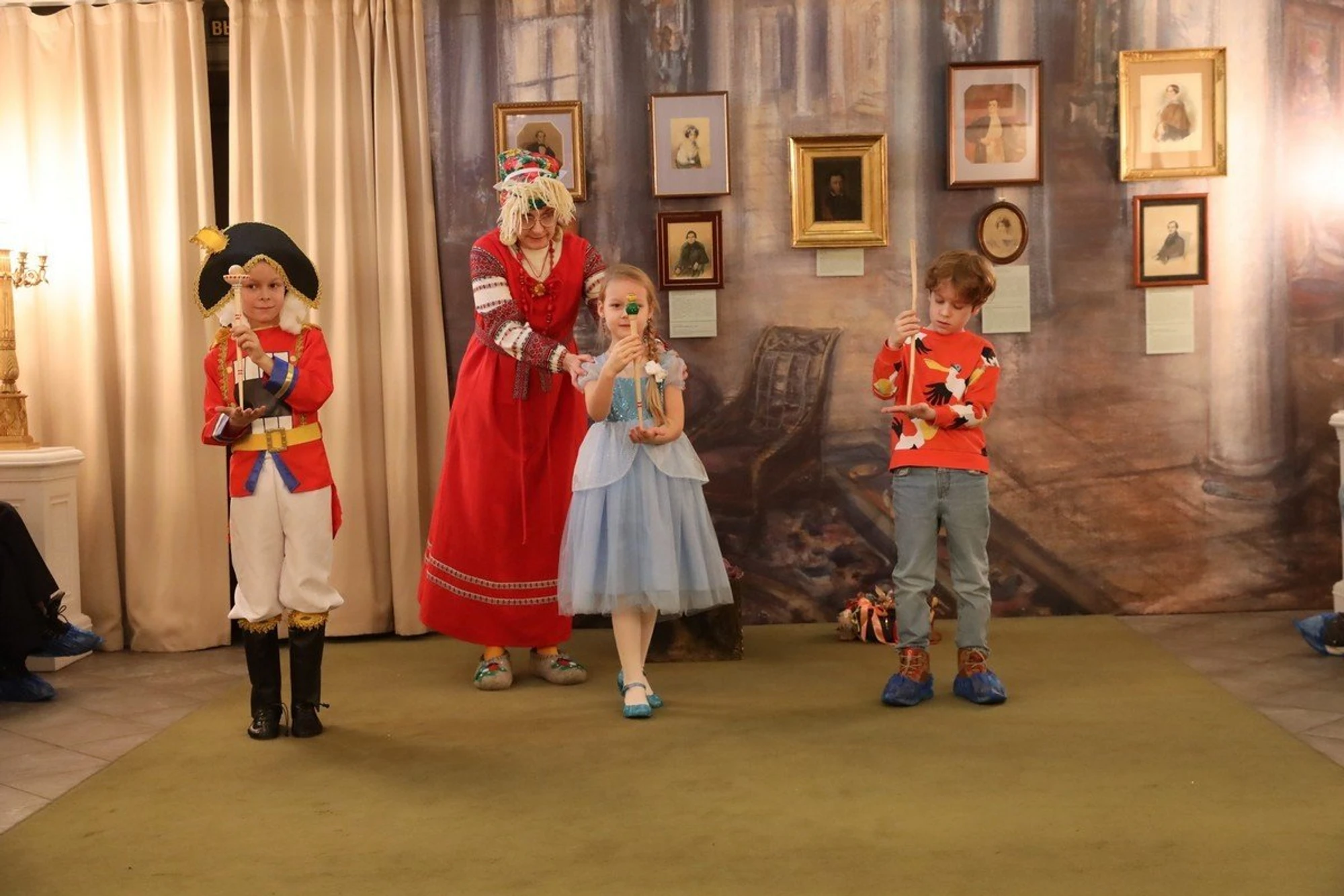 Новогодние хлопоты у Василия Львовича Пушкина