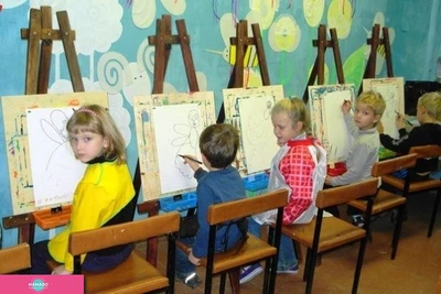 "Дари", изостудия, творческие занятия для детей от 3 до 12 лет во Фрунзенском районе, СПб 