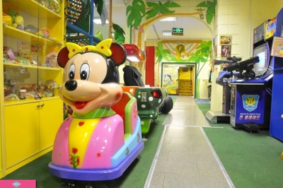 "Мадагаскар", детский игровой комплекс в ТЦ "Зеленый остров", Владивосток 