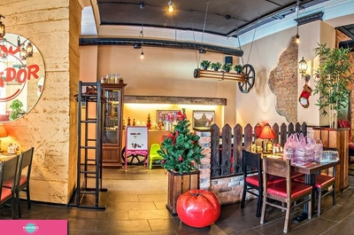 Pomidor (Помидор), ресторан итальянской кухни с детской комнатой на Ленина, Томск 