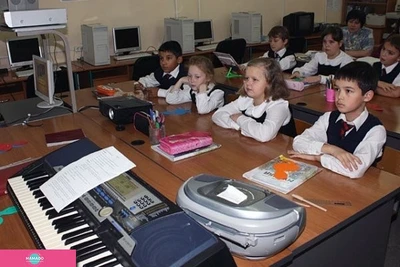 "Альфа" на бульваре Хадии Давлетшиной, частная школа в Молодежном микрорайне, Уфа 