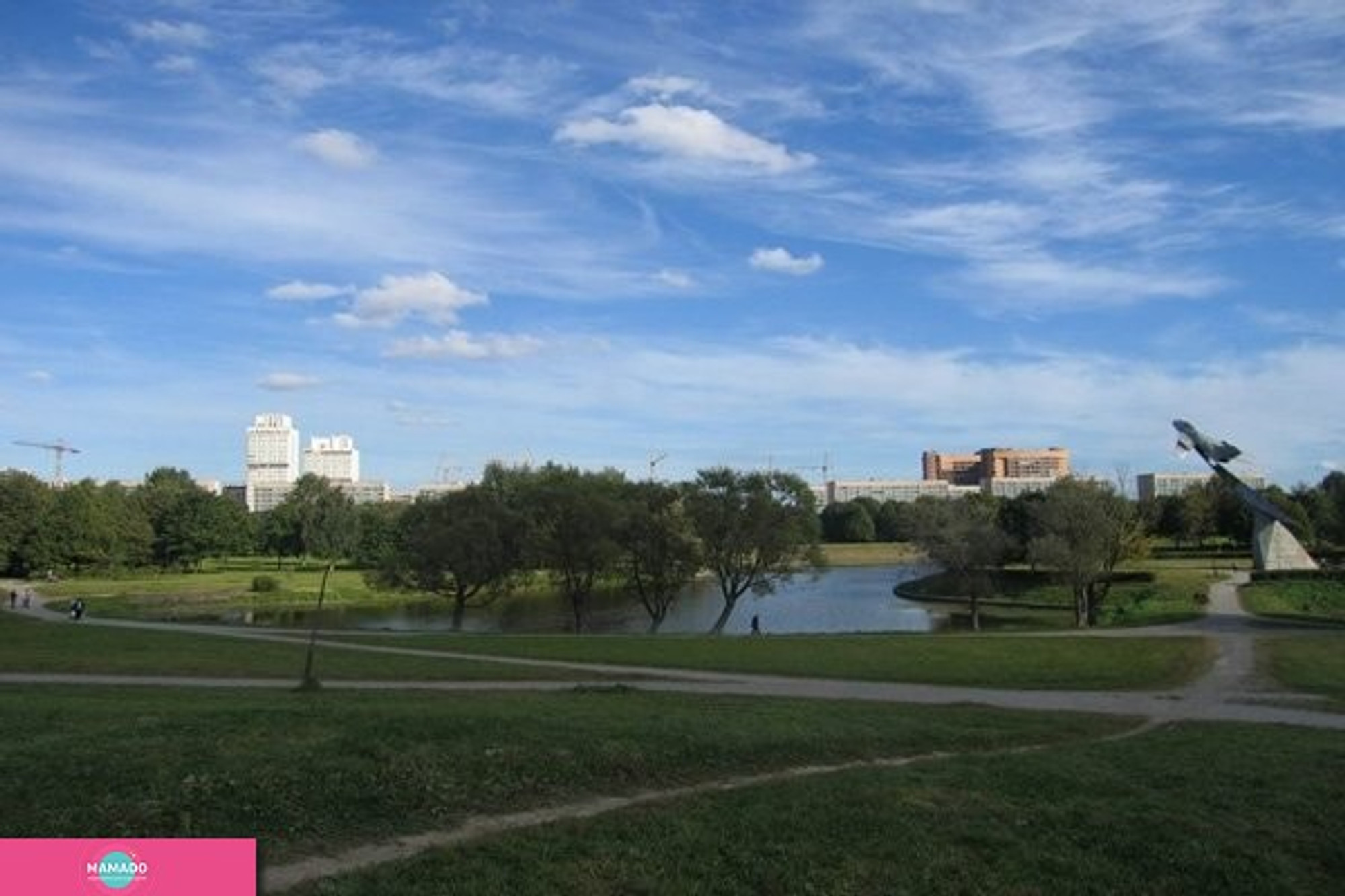 Парк Авиаторов в Московском районе СПб