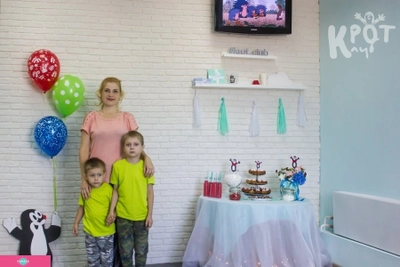 "КротКлуб", семейный центр, организация детских праздников в Новосибирске 