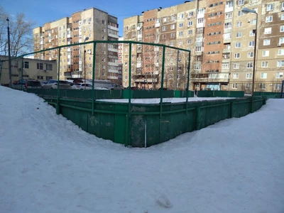 Дворовая территория (Каток)