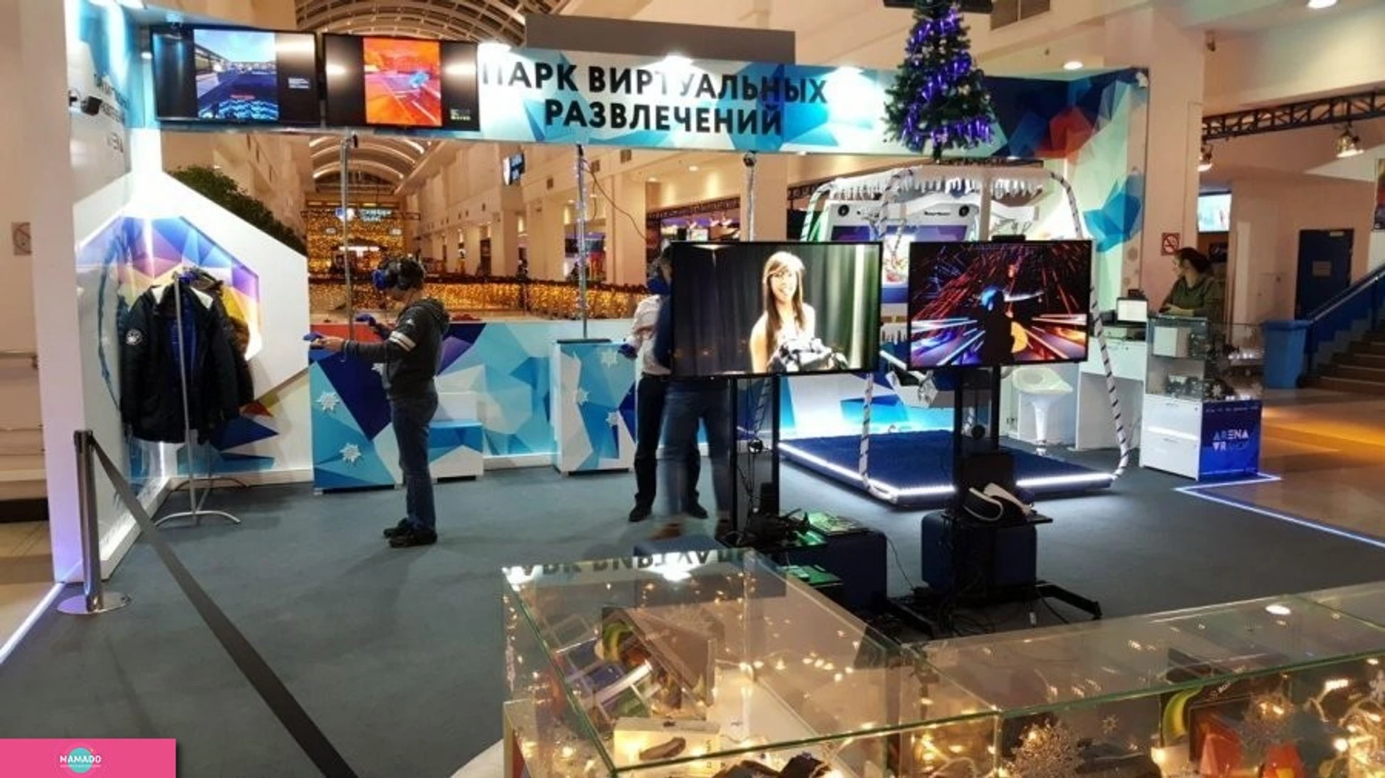 Arena Space, "Арена Спейс", центр аттракционов виртуальной реальности в ТРЦ "Калужский", Москва 