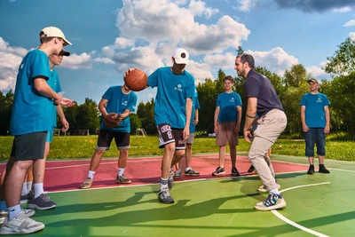 Спорт в детском лагере "Дружба"