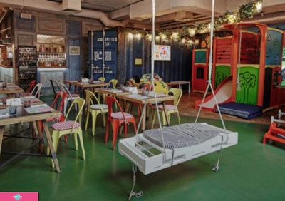 Food Park, "Фуд Парк", семейный ресторан с детской комнатов на Горьковской, СПб 