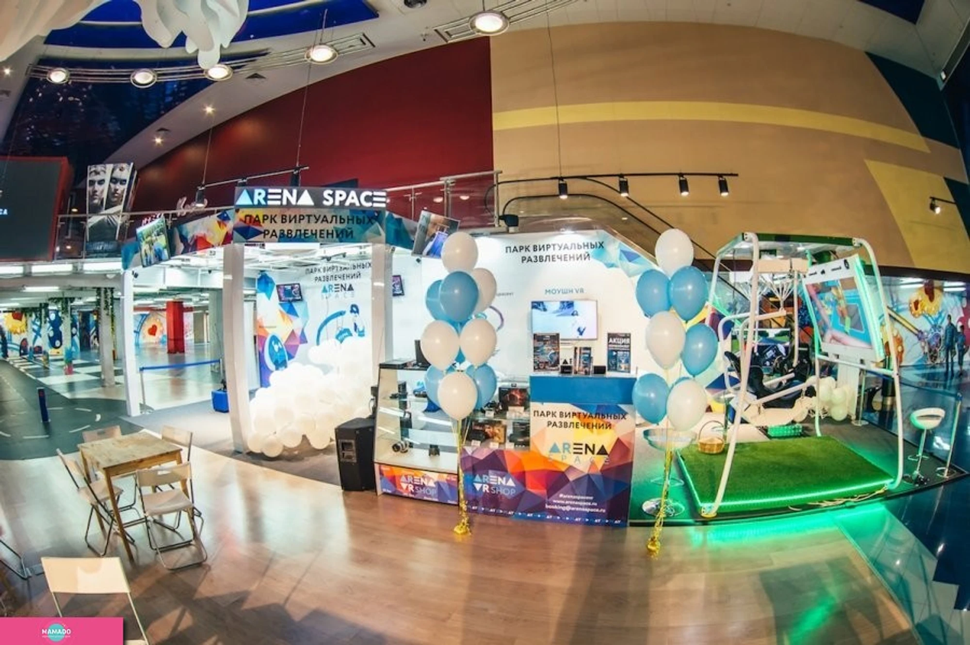 Arena Space, парк виртуальных развлечений в ТЦ "Щука", Москва 