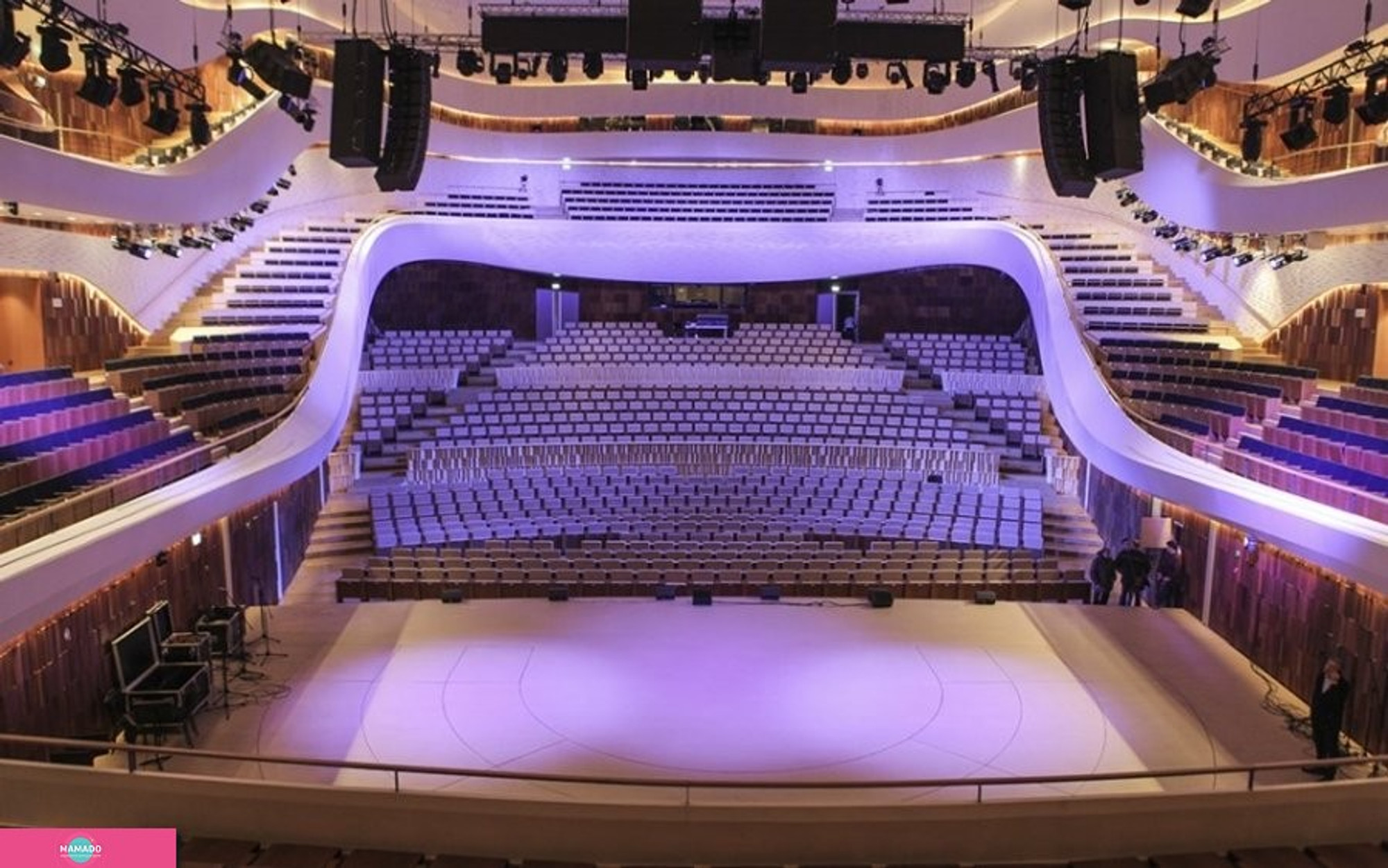 Вместимость самых больших концертных залов