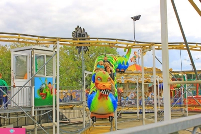 "Карусель" лунопарк в Коломенском