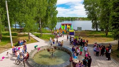 Парк Металлургов в городе Нижняя Салда