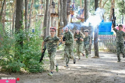 "Линия фронта", лазертаг для детей и взрослых в Воронеже