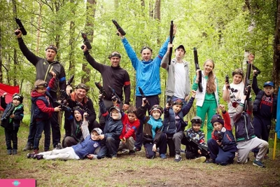 "Турбомишки", лазертаг для детей от 6 лет и взрослых в СПб 