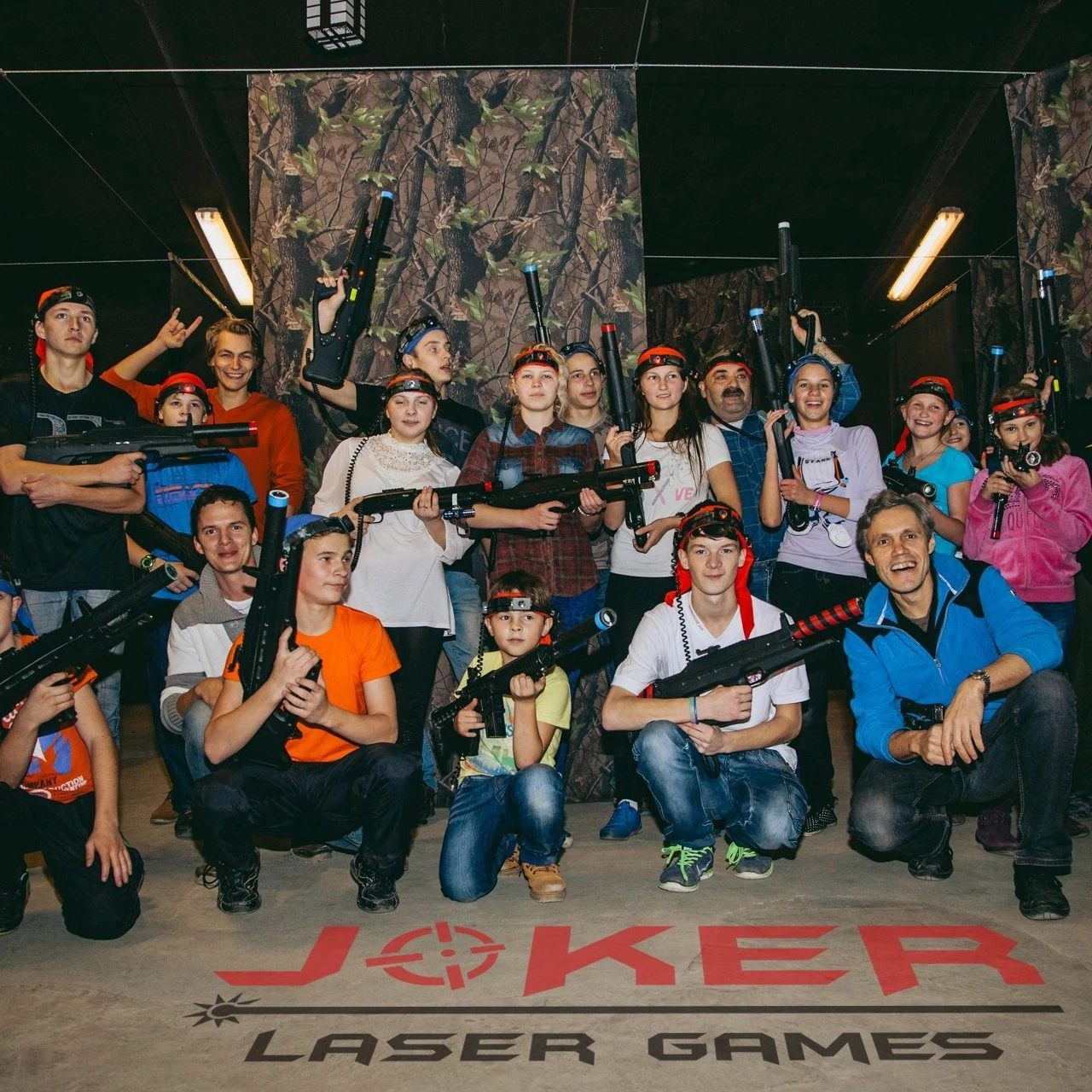 "JOKER Laser Games", атмосферный лазертаг на Васильевском острове