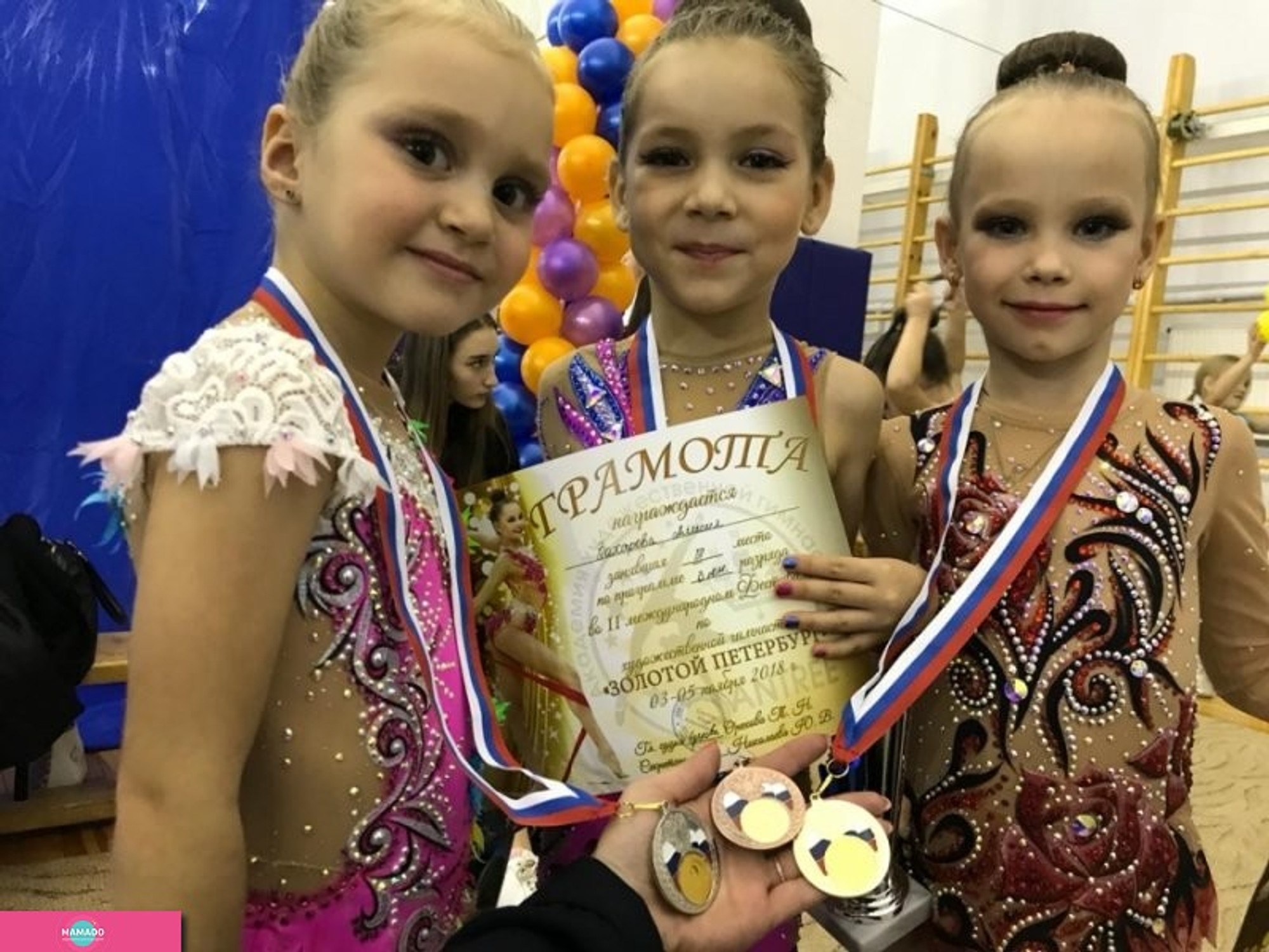 FitnessDeti, спортивная школа художественной гимнастики и спортивной акробатики для детей от 3 до 14 лет в Царицыно, Москва 