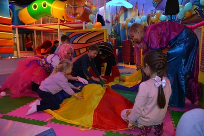 Детский День рождения в развлекательном парке "Funky World"