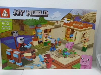 Конструктор Майнкрафт 585 деталей