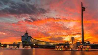 "Поклонная гора", мемориальный комплекс в Парке Победы