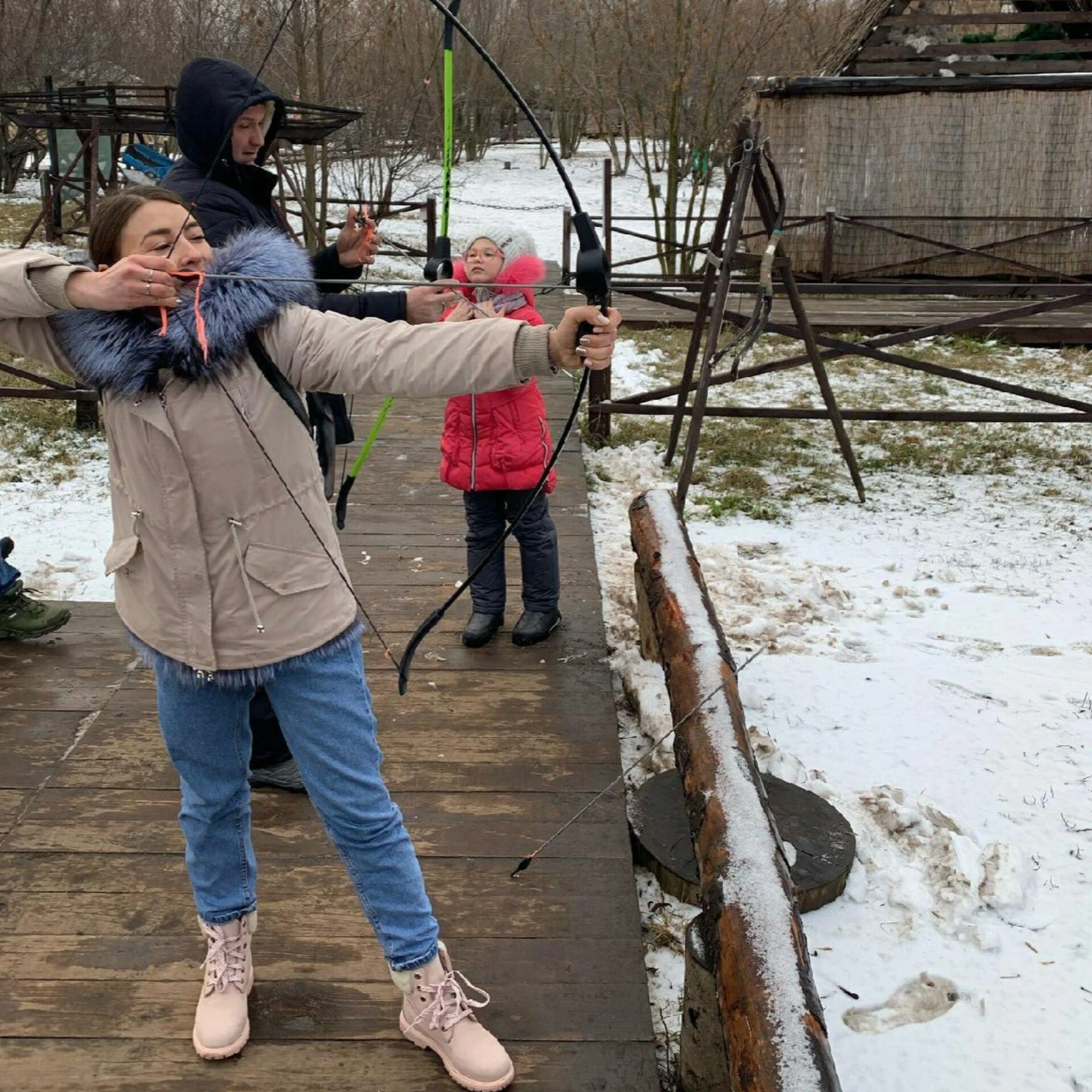 Сертификат на посещение парка "Хаски Лэнд" в Назарьево