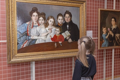 Посещение Музея В.А. Тропинина в рамках акции "Московская музейная неделя"