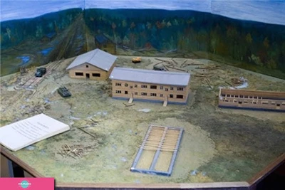 Музей томской нефти в городе нефтяников Стрежевом, Томская область 