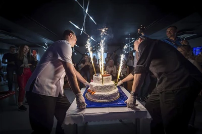 Детский праздник с полетом в аэротрубе в центре "Аэродинамика"