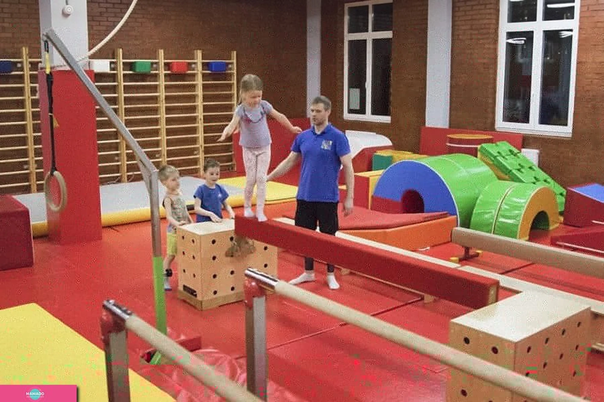 Baby Gym, гимнастической центр для детей от 1,5 до 16 лет в Приморском районе, СПб
