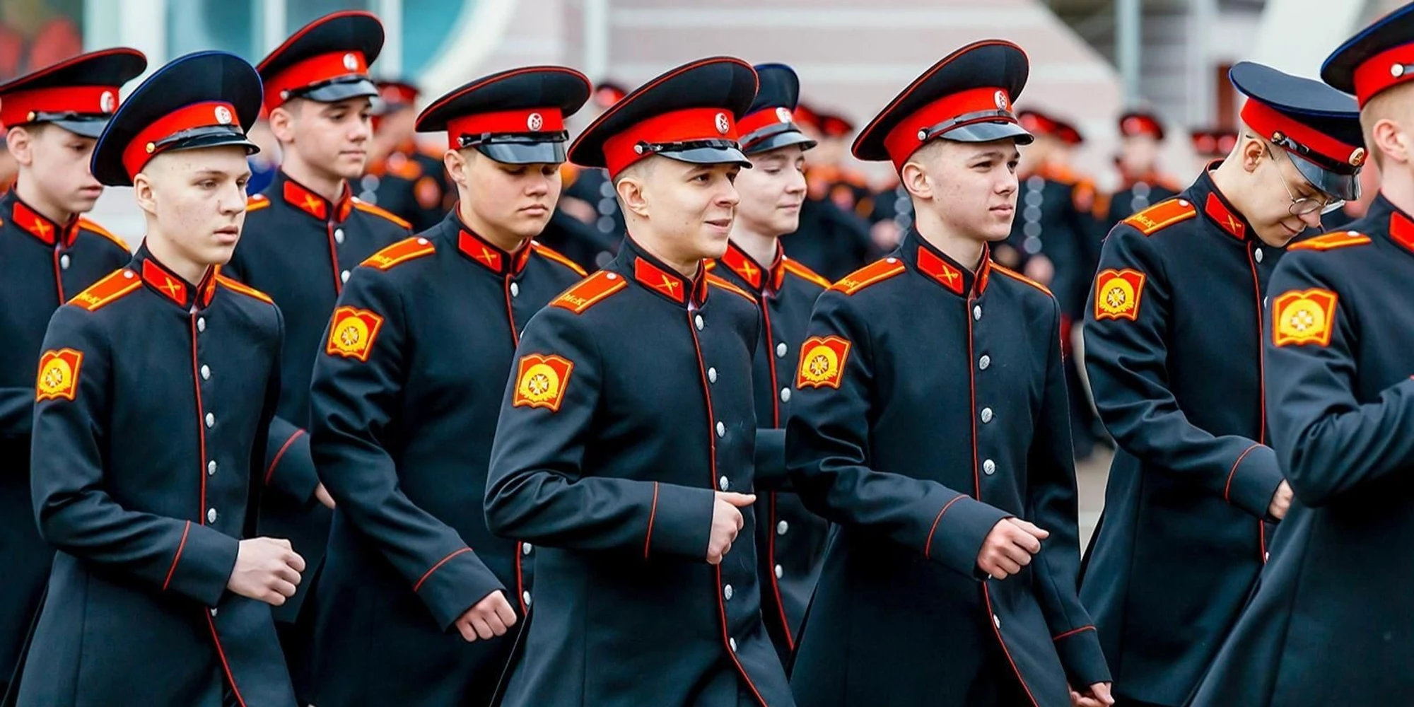 Фестиваль-форум кадетского движения на Поклонной горе