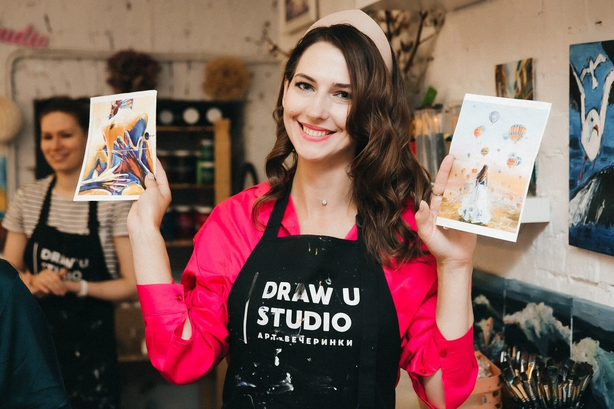 "Draw Up Studio", арт-вечеринки с мастер-классами по рисованию