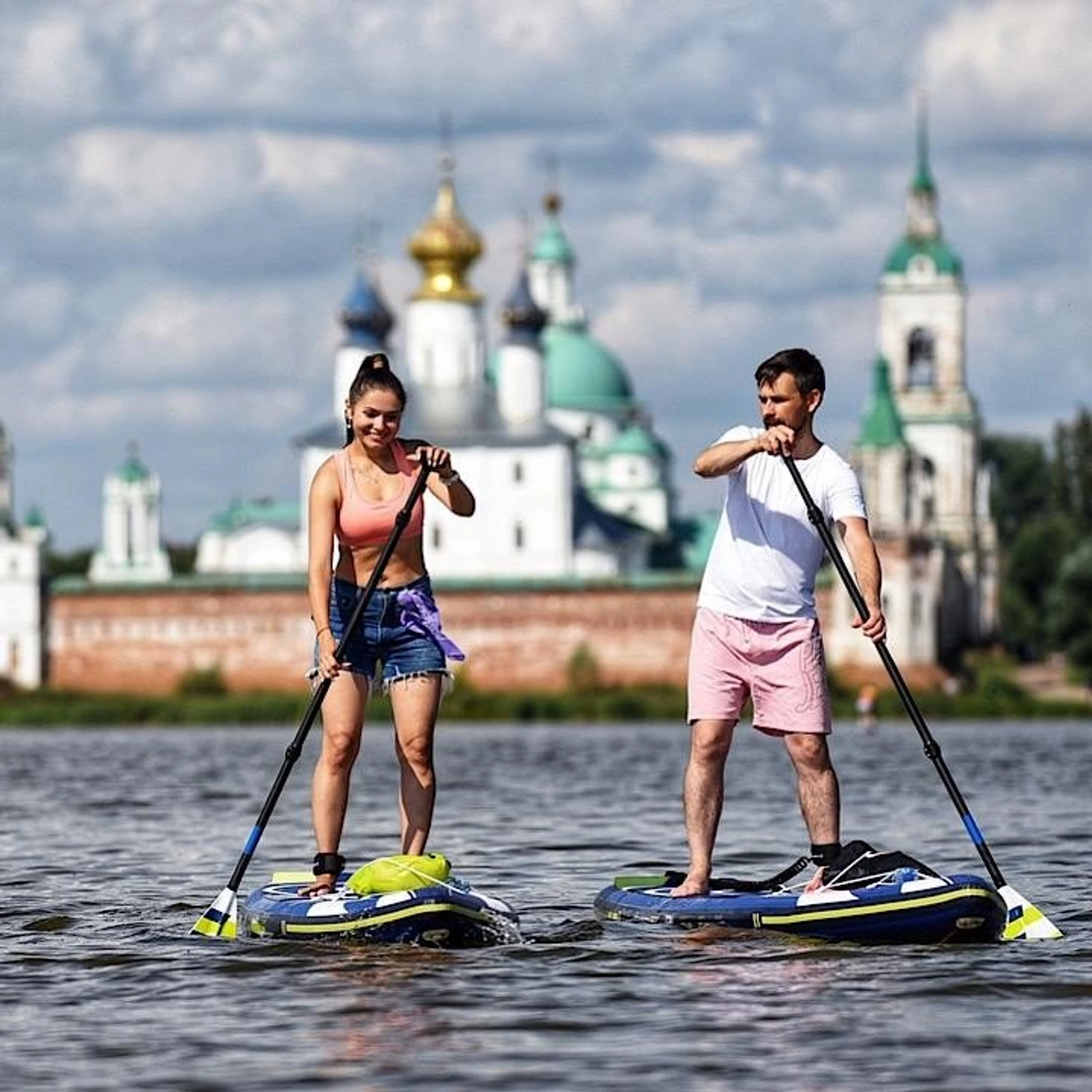Прогулка на сапборде с обучением