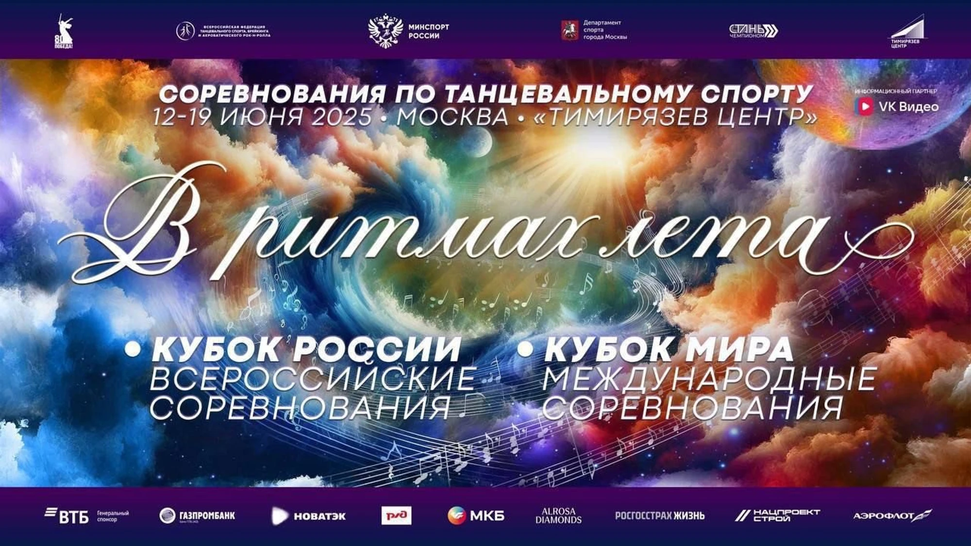 Соревнования по танцевальному спорту «В РИТМАХ ЛЕТА» в «Тимирязев Центре»