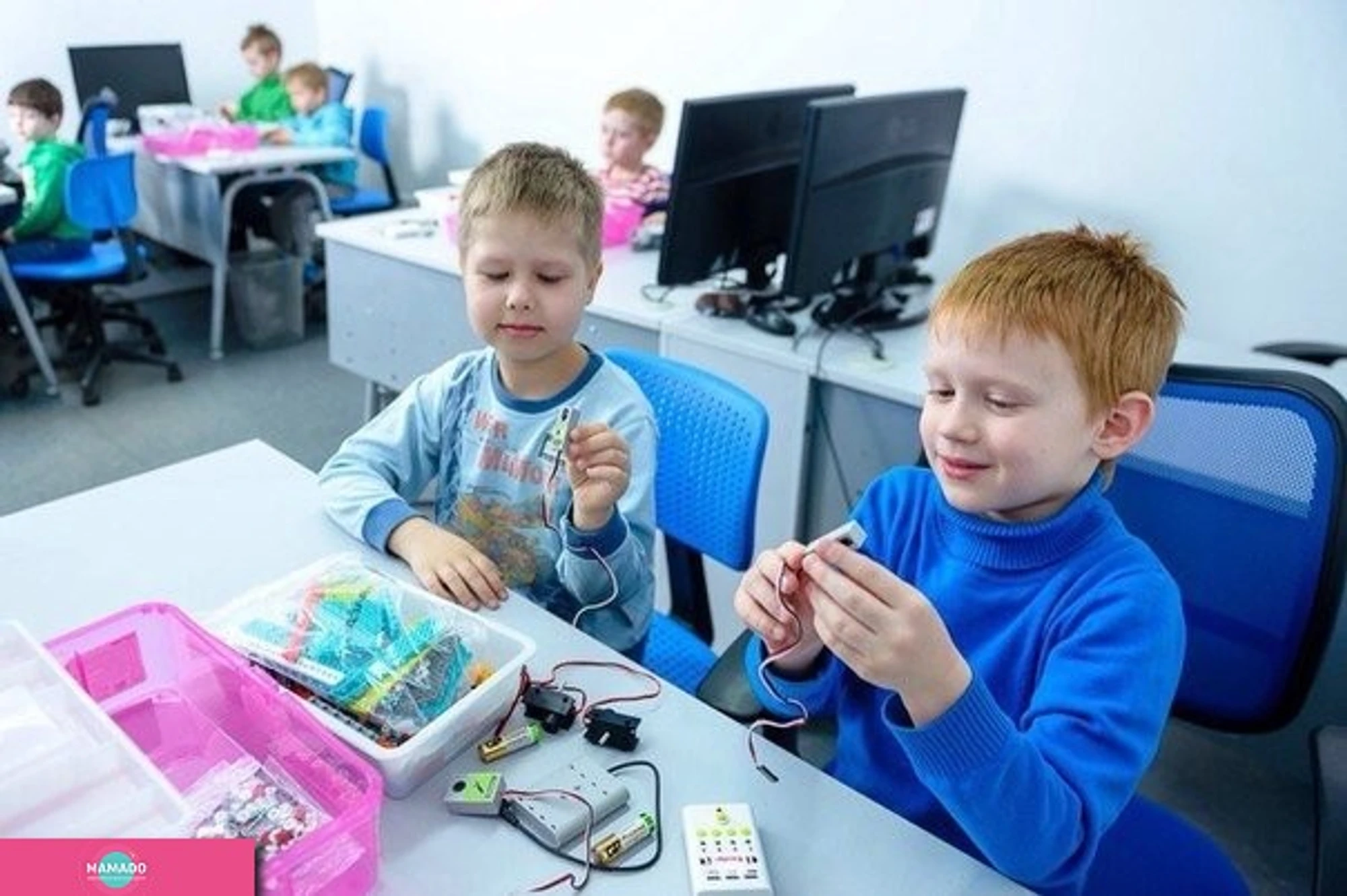 "Время роботов", клуб робототехники на Новочеркасской, СПб 