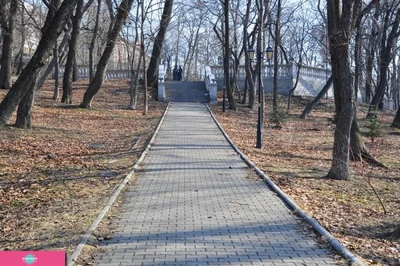 Покровский парк в центре Владивостока