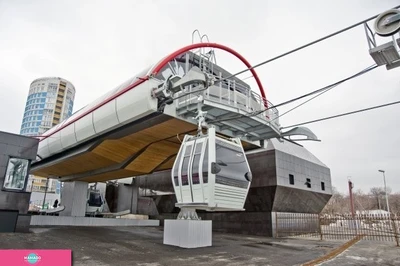 Канатная дорога в Нижнем Новгороде