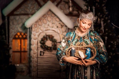 "Звезда Рождества", волшебный спектакль в традиционном кукольном вертепе