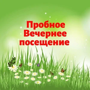 Пробное вечернее посещение