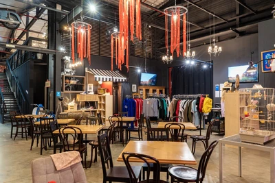 Коворкинг пространство на территории музея «Автомобили мира»